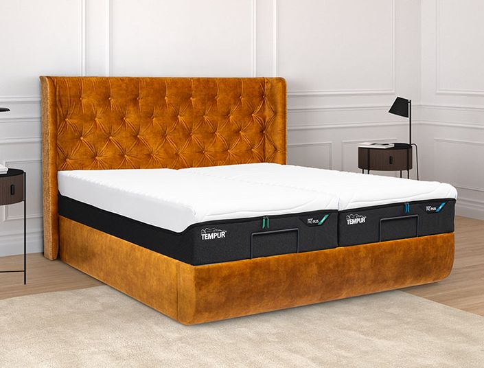 TEMPUR Arc Bett Luxury Gold