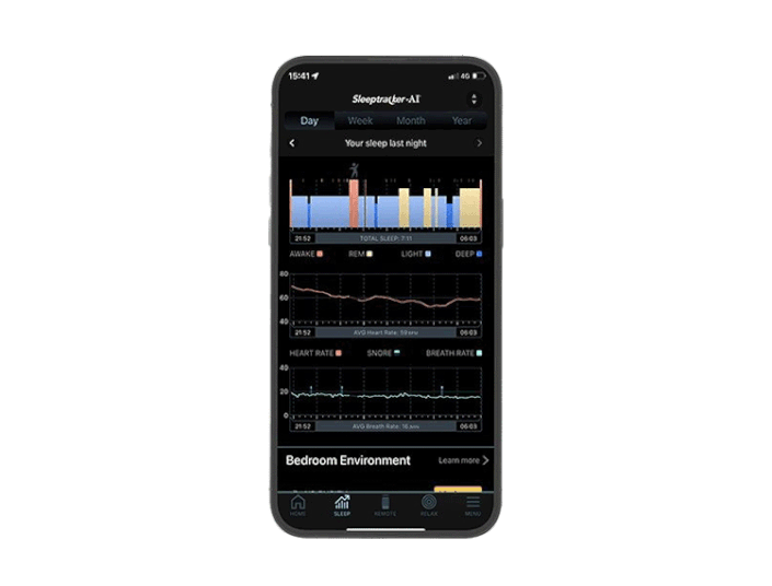 Tempur Sleeptracker AI-App