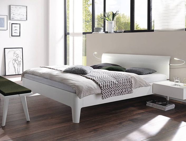 Hasena Fine Line_Syma 18 Bettrahmen, Masito Fsse_ Vola Kopfteil_weiss_750x570px