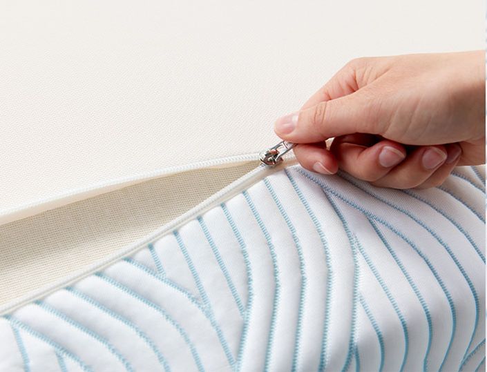 TEMPUR Topper mit Reissverschluss abnehmbar