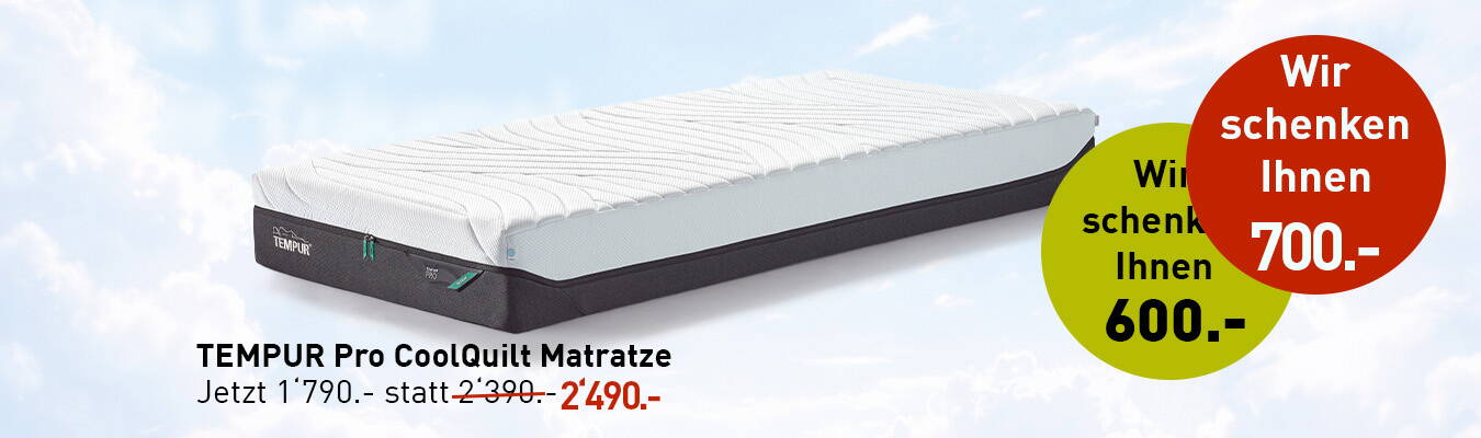 TEMPUR Pro Matratze Medium