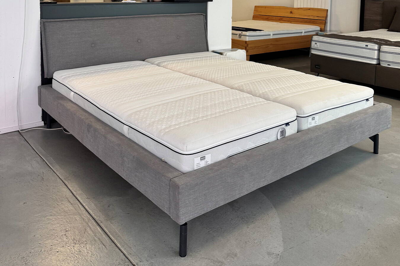 Hasena Bettrahmen Dream Line Moon mit Kopfteil Talma und Füssen Tondo