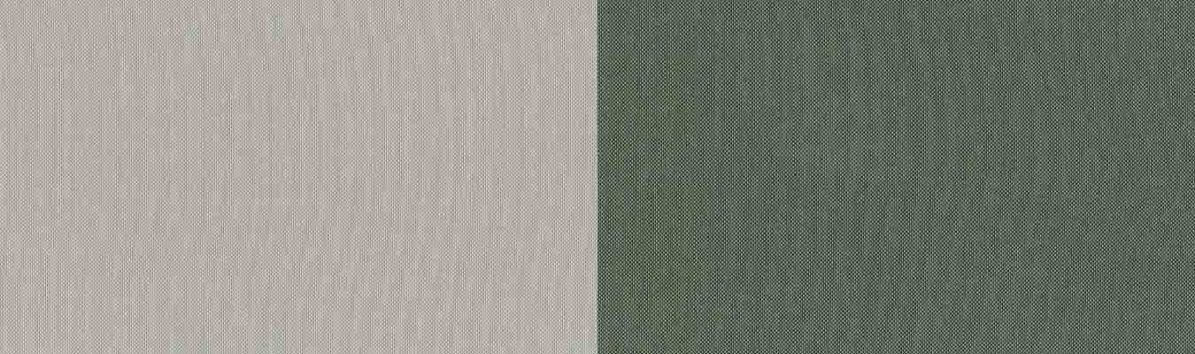 Riposa Slow Collection Stoffe: Light grey und Forest