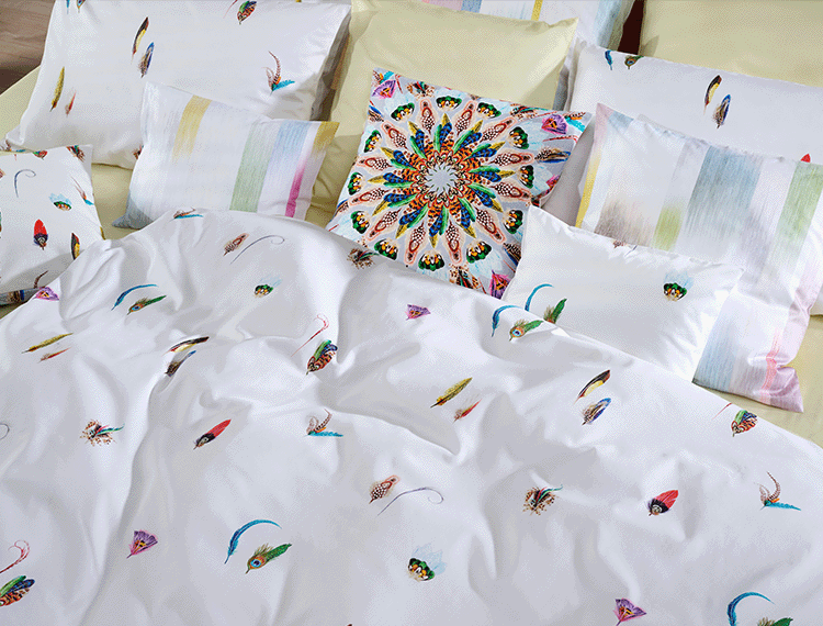 Feathers Bettgarnitur Christian Fischbacher