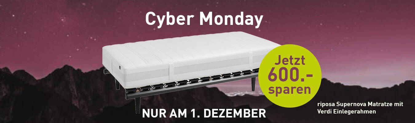 Verdi Einlegerahmen und Supernova Matratzen Aktion